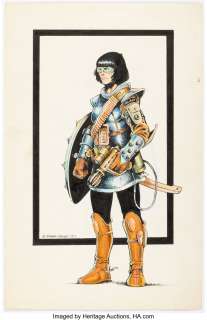 Cirocco, Frank - Frank Cirocco - Science Fantasy Illustration Original Art (1977)....