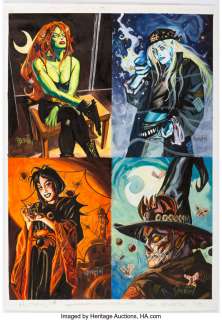 Brereton, Dan | Dan Brereton Comic Greats ’98 Trading Card Illustration Original Art (Comic Images, 1998).... | Heritage