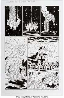 MacLean, Andrew - Andrew MacLean Head Lopper #4 Story Page 35 Original Art (Image, 2016)....