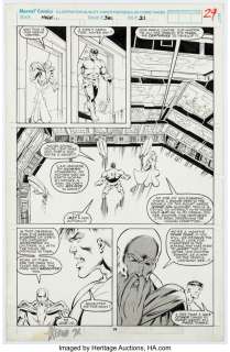 Keown, Dale | Dale Keown and Mark Farmer The Incredible Hulk #381 Story Page 21 Original Art (Marvel, 1991).... | Heritage