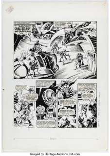 Gibbons, Dave - Ian Gibson 2000 AD Prog #49 Judge Dredd Story Page 5 Original Art (IPC, 1978)....