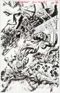 Rude, Steve | Steve Rude Manhunter Special #1 "The Demon and the Infernal Prisons" Story Page 3 Original Art (DC, 2017).... | Heritage