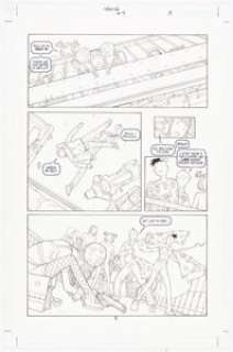 Fisher, Seth - Seth Fisher Vertigo Pop! Tokyo #4 Story Page 5 Original Art (DC, 2002)....