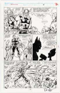 Dwyer, Kieron - Kieron Dwyer The Impossible Man Summer Vacation Spectacular #2 Story Page 3 Original Art (Marvel, 1991)....
