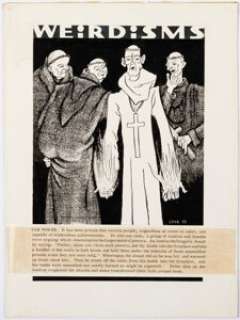 Coye, Lee Brown | Lee Brown Coye "Weirdisms" Illustration Original Art (1975).... | Heritage