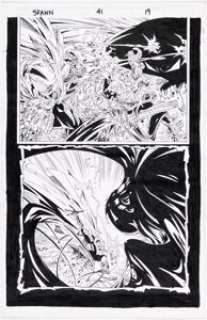 Capullo, Greg | Greg Capullo and Todd McFarlane Spawn #41 Story Page 19 Original Art (Image, 1996).... | Heritage