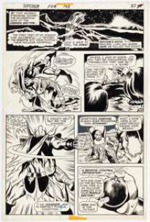 Cockrum, Dave | Dave Cockrum Superboy #193 Legion of Super-Heroes Story Page 9 Original Art (DC, 1973).... | Heritage