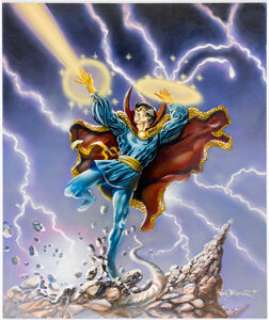Brunner, Frank | Frank Brunner - Doctor Strange Painting Original Art (Marvel, 1984).... | Heritage