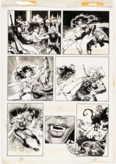 Mayo, Gonzalo - Gonzalo Mayo Vampirella #112 Story Page 16 Original Art (Warren, 1983)....