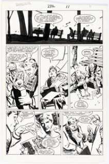 Mazzucchelli, David - David Mazzucchelli Daredevil #232 Story Page 8 "Born Again" Original Art (Marvel, 1986)....
