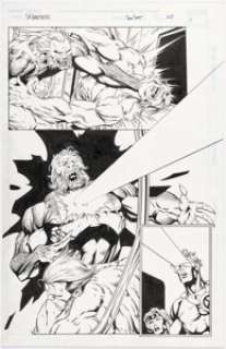 Frank, Gary | Gary Frank and Mark McKenna Sabretooth Special #1 Story Page 20 Original Art (Marvel, 1995).... | Heritage