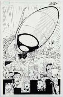 Lim, Ron - Ron Lim and Cory Hamscher X-Men Forever 2 #8 Story Page 16 Original Art (Marvel, 2010)....