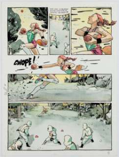 Artist, French - Merwan Chabane Mécanique Céleste Story Page Original Art (Dargaud, 2019)....