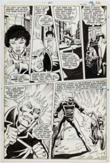 Trimpe, Herb | Herb Trimpe and Don Perlin Ghost Rider #60 Story Page 18 Original Art (Marvel, 1981).... | Heritage