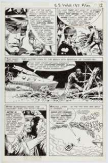 Kubert, Joe | Joe Kubert Star Spangled War Stories #137 "The War That Time Forgot" Story Page 12 Original Art (DC, 1968).... | Heritage