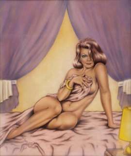 Twigg, Terry - Terry Twigg - Pin-Up Painting Original Art (1994)....