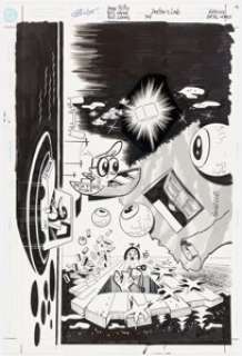 Wray, Bill | Bill Wray Dexter’s Laboratory #34 Cover Original Art (DC, 2003).... | Heritage