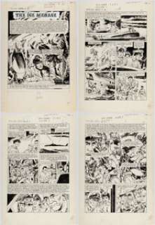 Glanzman, Sam | Sam Glanzman Voyage to the Deep #2 Near Complete Issue Original Art Group of 30 (Dell, 1963).... (Total: 30 Original Art) | Heritage