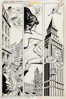 Mortimer, Win | Win Mortimer, Don Perlin, and Mike Esposito Spidey Super Stories #32 Spider-Woman Story Page 9 Original Art (Marve... | Heritage