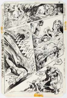 Bissette, Steve - Steve Bissette and John Totleben The Saga of the Swamp Thing #27 Story Page 5 Original Art (DC, 1984)....