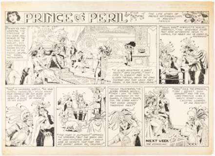 Hal Forrest | Prince of Peril Page Original Art Page #9 (c. 1930s). ... | Heritage