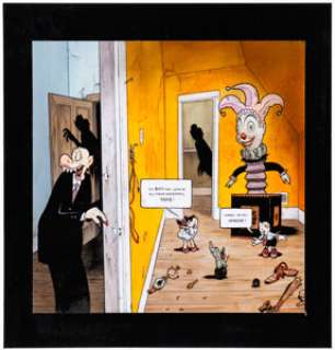 Al Columbia "Jack in the Box" Pim and Francie Illustration Original Art (c. 2009).