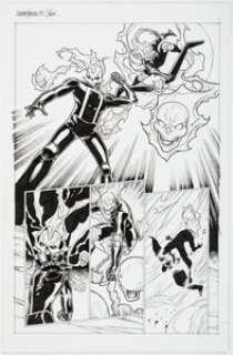 Jim Towe Avengers Forever #11 Story Page 12 Original Art (Marvel, 2023).