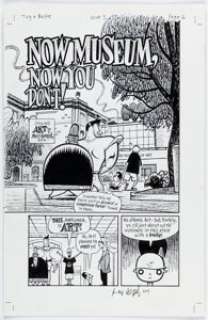 Marc Hempel Tug & Buster #1 Story Page 6 Original Art (Image, 1998).