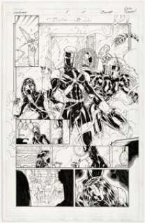 Brett Booth and Vince Russell Wildcore #5 Story Page 15 Original Art (Image/WildStorm, 1998).