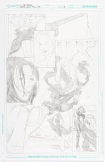 Cat Staggs Phantom Lady #3 Story Page 6 Original Art (DC, 2012).