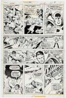 Sal Buscema and Jim Mooney The Defenders #34 Story Page 3 Original Art (Marvel, 1976). | Heritage