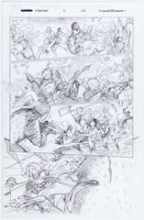 Marcelo Ferreira Strange #1 Story Page 15 Pencils Original Art (Marvel, 2022).