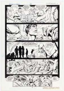 Tom Grummett and Doug Hazlewood Adventures of Superman #498 Story Page 6 Original Art (DC, 1993). | Heritage