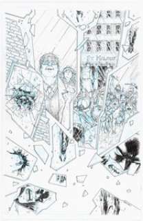 Chris Burnham Batman Incorporated #6 Story Page 22 Original Art (DC, 2013).