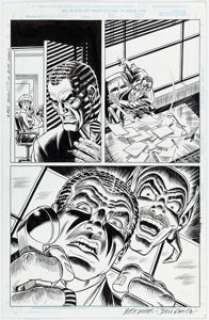 Ron Frenz and John Romita Sr. The Amazing Spider-Man ’96 Story Page 9 Original Art (Marvel, 1996). | Heritage