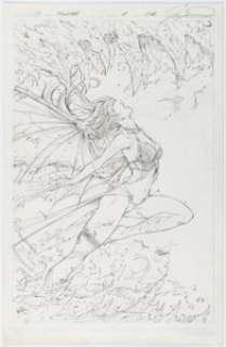 Mike DeBalfo Michael Turner‘s Soulfire #2 Cover Original Art (Aspen, 2012).
