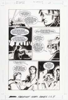 Pia Guerra and José Marzán Jr. Y: The Last Man #10 Story Page 16 Original Art (DC/Vertigo, 2003). | Heritage