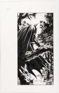 Bernie Wrightson and Kevin Nowlan Batman: Hidden Treasures #1 Splash Page 8 Original Art (DC, 2010). | Heritage