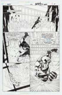 Pop Mhan and Chris Ivy Flash #142 Page 5 Original Art (DC, 1998).