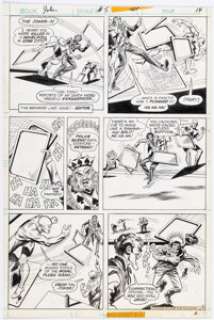 Irv Novick and Tex Blaisdell The Joker #5 Story Page 9 Original Art (DC, 1976). | Heritage