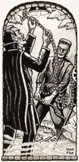 Matt Fox Castle of Frankenstein Unused Illustration Original Art (c. 1967). | Heritage
