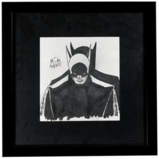 Bob Kane - Batman Illustration Original Art (undated). | Heritage