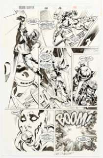 John Buscema and Geof Isherwood Silver Surfer #110 Story Page 16 Original Art (Marvel, 1995). | Heritage