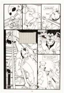 Dennis Fujitake Dalgoda #1 Story Page 39 Original Art (Fantagraphics, 1984). | Heritage