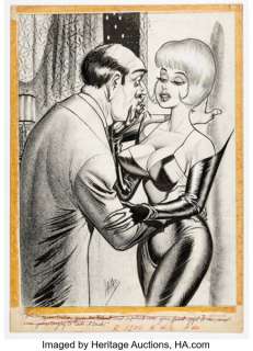 Bill Ward Laugh Riot June-1959 Single Panel Gag Cartoon Illustration Original Art (Humorama, 1959). | Heritage