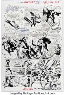 Steve Rude Nexus: the Comic Strip #4 Story Page 1 Original Art (Rude Dude Productions, 2016). | Heritage