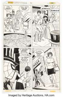 Don Perlin and Mike Esposito Spidey Super Stories #35 Story Page 3 Original Art (Marvel, 1978). | Heritage
