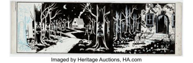 Al Columbia - Pip and Francine Illustration Original Art (undated). | Heritage