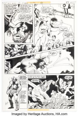 Don Newton and Kurt Schaffenberger World’s Finest Comics #253 Story Page 10 Original Art (DC, 1978). | Heritage