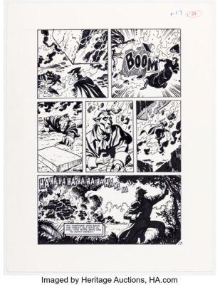 Glen Murakami and Bruce Timm Batman Adventures Annual #2 Story Page 17 Original Art (DC, 1995). | Heritage